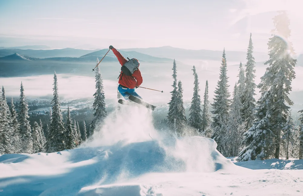 extreme ski