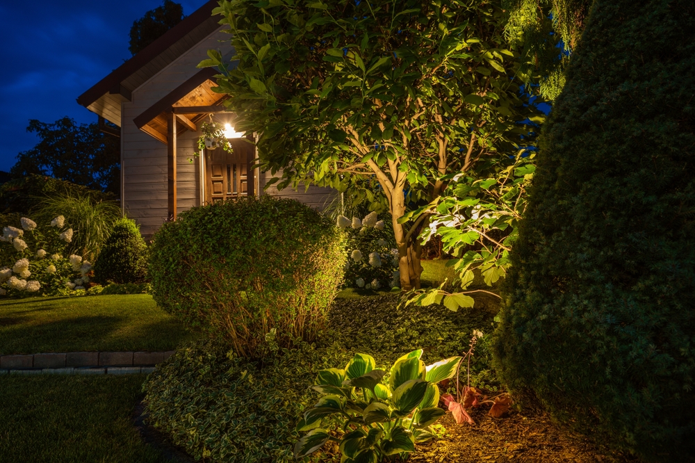 smart lighting for gardens