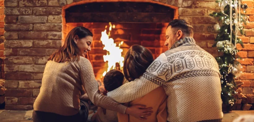 Lighting The Fireplace