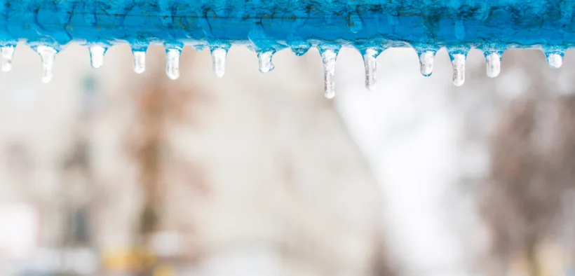 prevent burst and frozen pipes