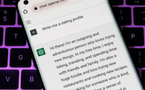 AI dating profile