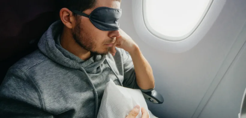 sleep on a plane