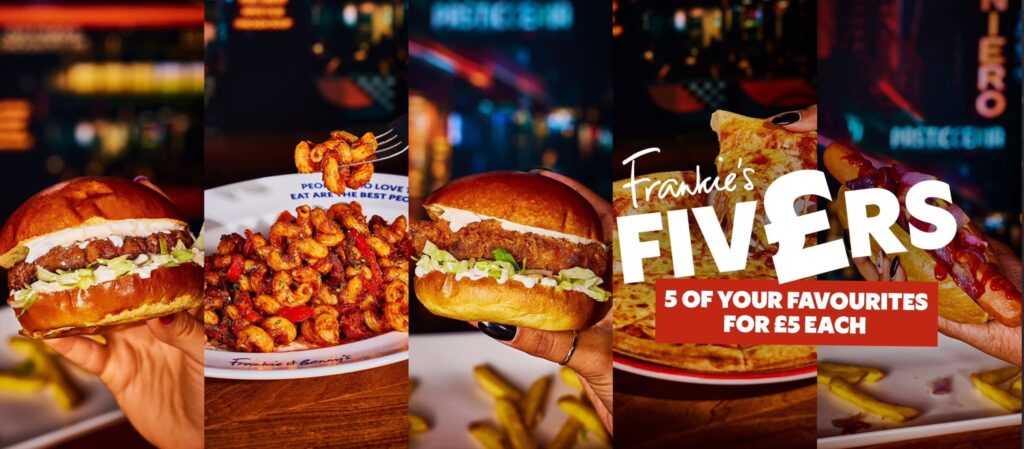 January Offers at Frankie & Benny’s