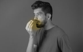 colleague with bad breath
